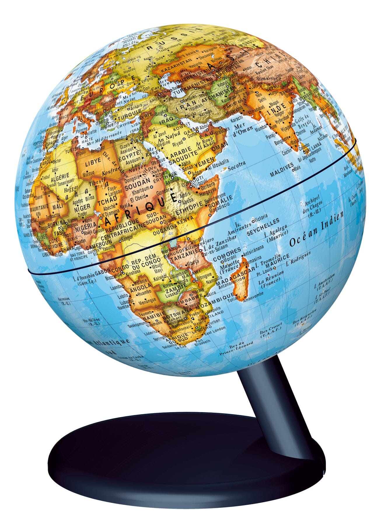 Globe lumineux de 15 cm - Monde, style classique | Stellanova globe Stellanova 