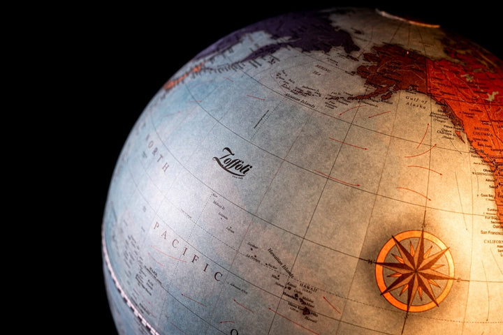 Globe lumineux de bureau "Lume" - Diamètre 33 cm | Zoffoli carte murale hors dimensions Zoffoli 
