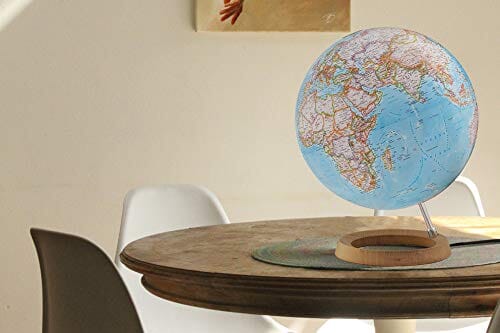 Globe lumineux "Neon" de style classique - diamètre 30 cm, en anglais | National Geographic globe National Geographic 