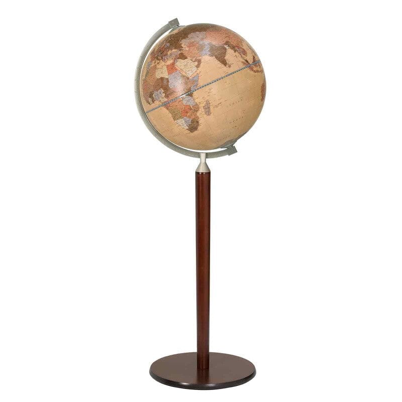 Globe sur pied "Vasco de Gama" - couleur abricot - Diamètre 40 cm | Zoffoli carte murale hors dimensions Zoffoli 