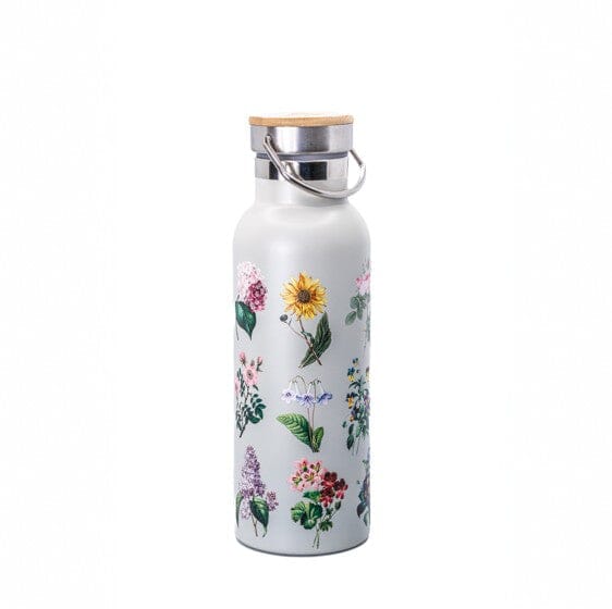 Gourde en métal - style vintage, motif "Fleurs" (425 ml) | Sass & Belle accessoire Sass & Belle 