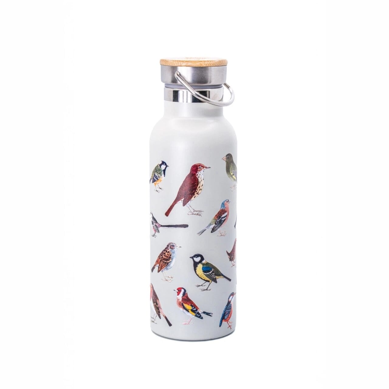 Gourde en métal - style vintage, motif "Oiseaux" (425 ml) | Sass & Belle accessoire Sass & Belle 