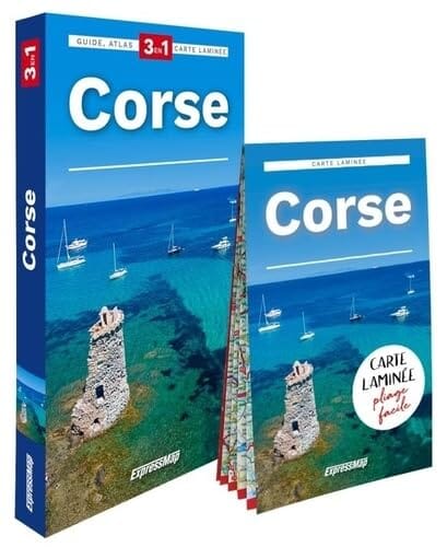 Guide, Atlas & carte routière - Corse | Express Map guide de voyage Express Map 