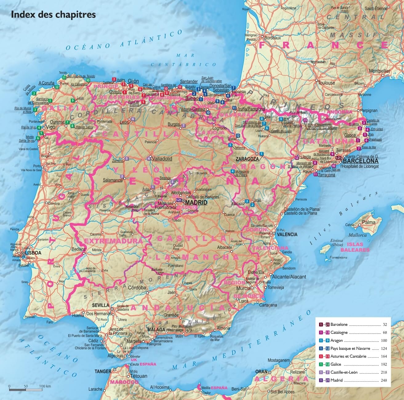 Guide, Atlas & carte routière - Espagne du Nord | Express Map guide de voyage Express Map 