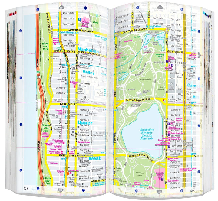 Guide, Atlas & carte routière - New York | Express Map guide de voyage Express Map 