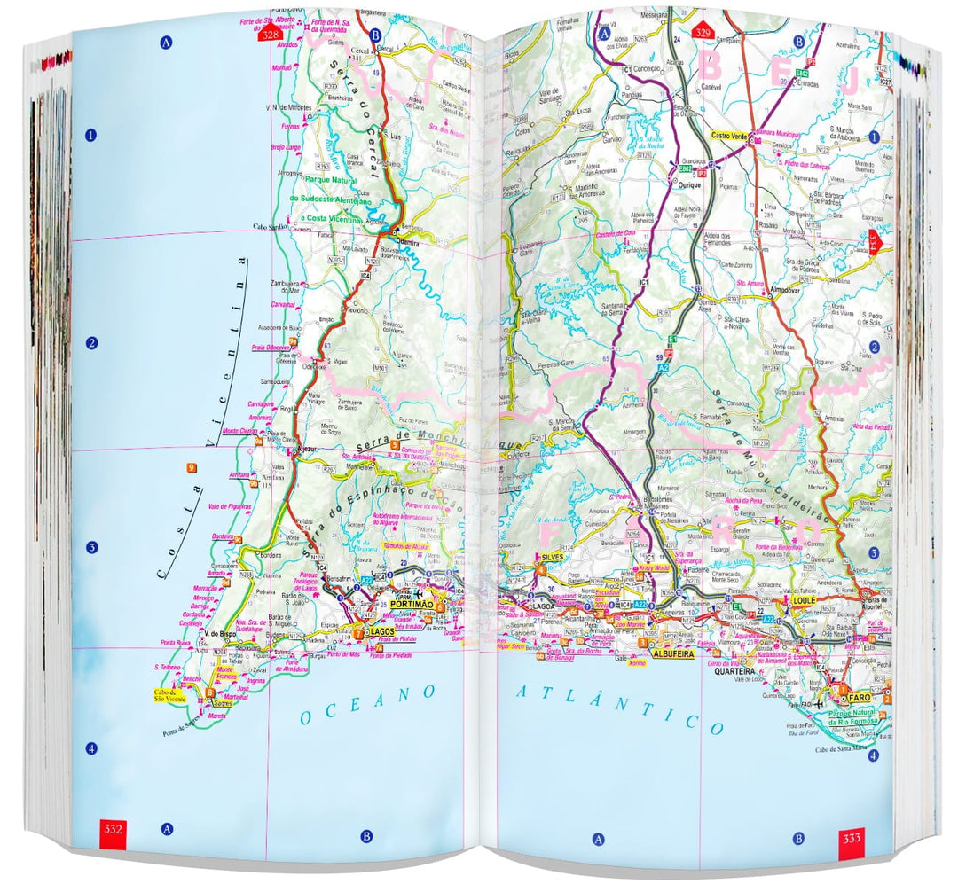 Guide, Atlas & carte routière - Portugal | Express Map guide de voyage Express Map 