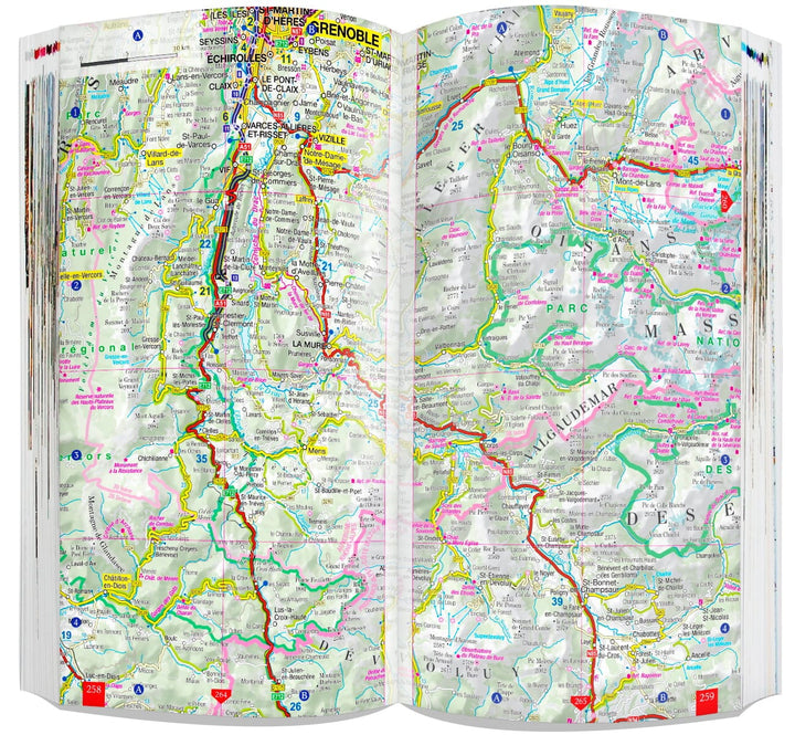 Guide, Atlas & carte routière - Provence-Alpes-Côte d'Azur | Express Map guide de voyage Express Map 