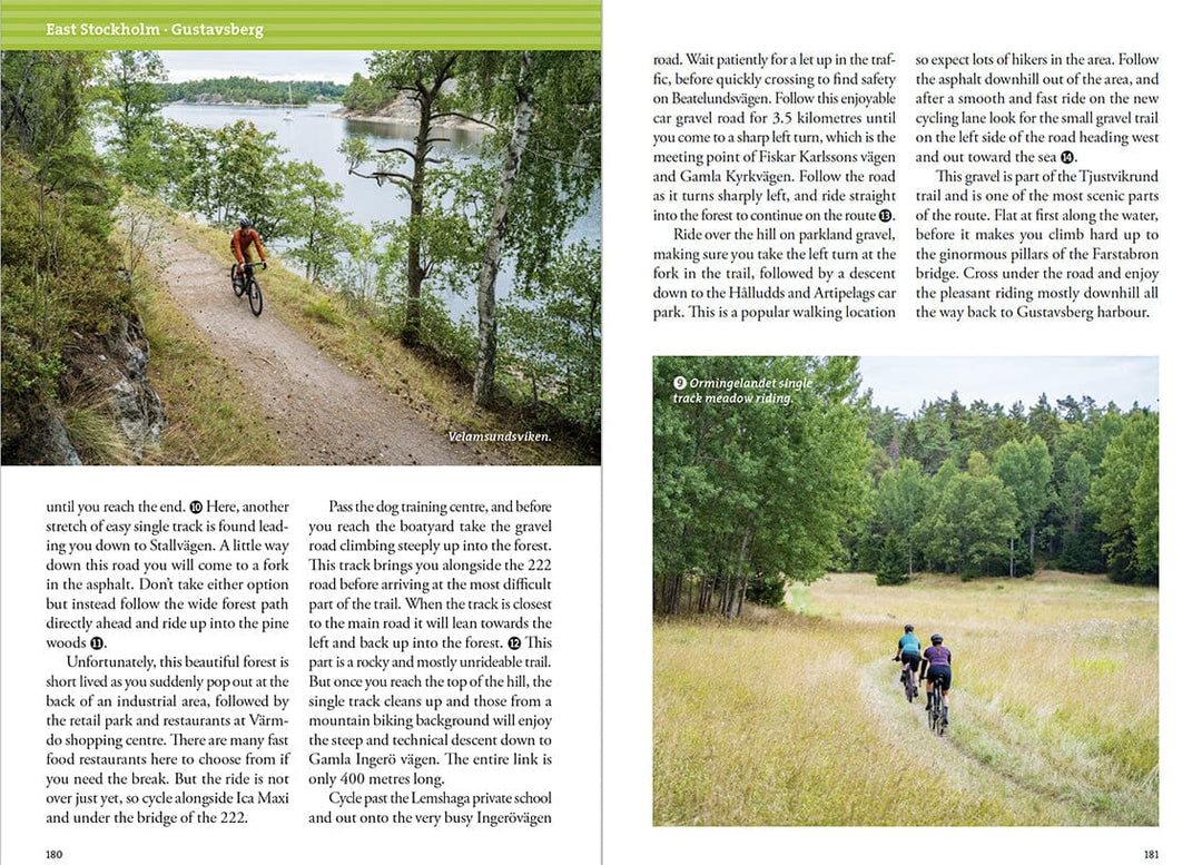 Guide cycliste (en anglais) - Gravel biking in Stockholm | Calazo guide vélo Calazo 
