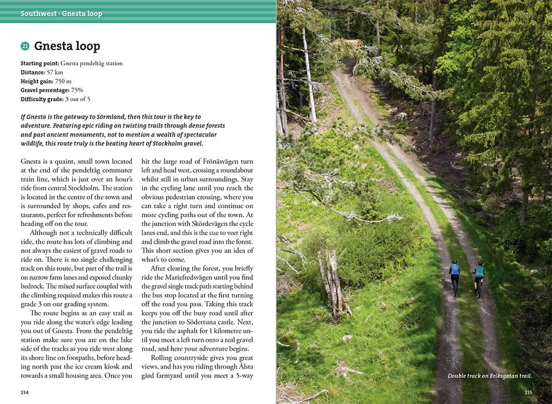 Guide cycliste (en anglais) - Gravel biking in Stockholm | Calazo guide vélo Calazo 