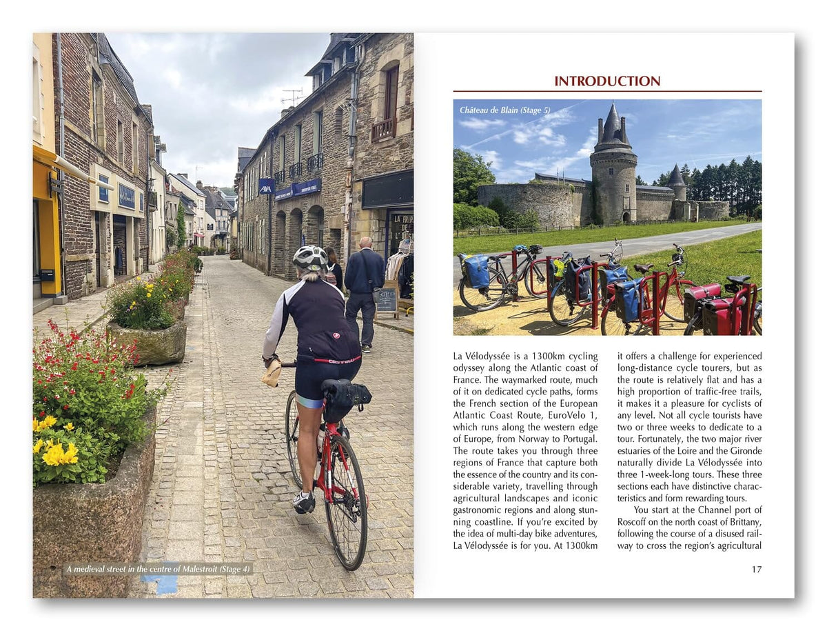 Guide cycliste (en anglais) - La vélodyssée | Cicerone guide cycliste Cicerone