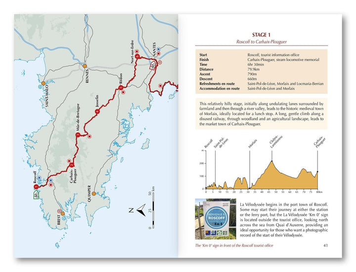 Guide cycliste (en anglais) - La vélodyssée | Cicerone guide cycliste Cicerone