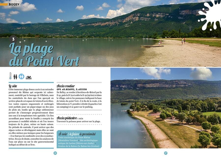 Guide de baignades - Massif du Jura | Chamina guide de voyage Chamina 