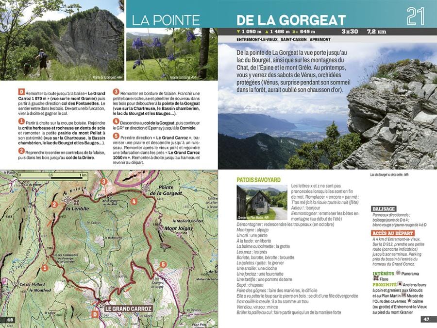 Guide de balades - Autour du lac du Bourget à pied | Chamina guide de randonnée Chamina 