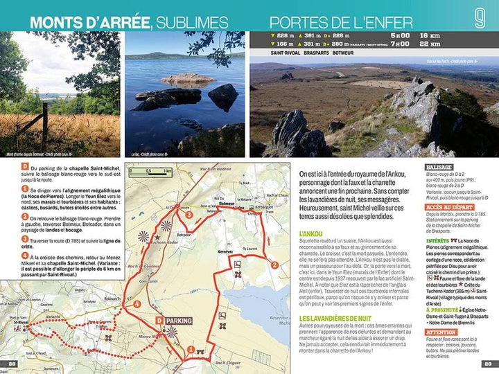 Guide de balades - Bretagne mystérieuse | Chamina guide de randonnée Chamina 