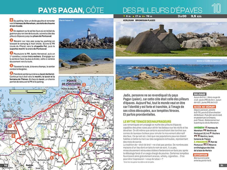 Guide de balades - Bretagne mystérieuse | Chamina guide de randonnée Chamina 