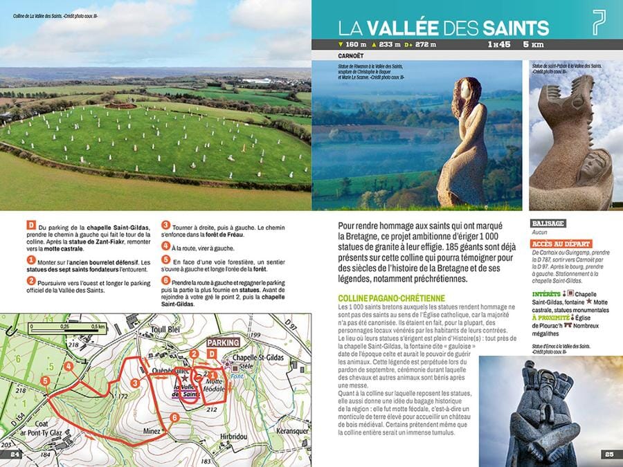 Guide de balades - Bretagne mystérieuse | Chamina guide de randonnée Chamina 