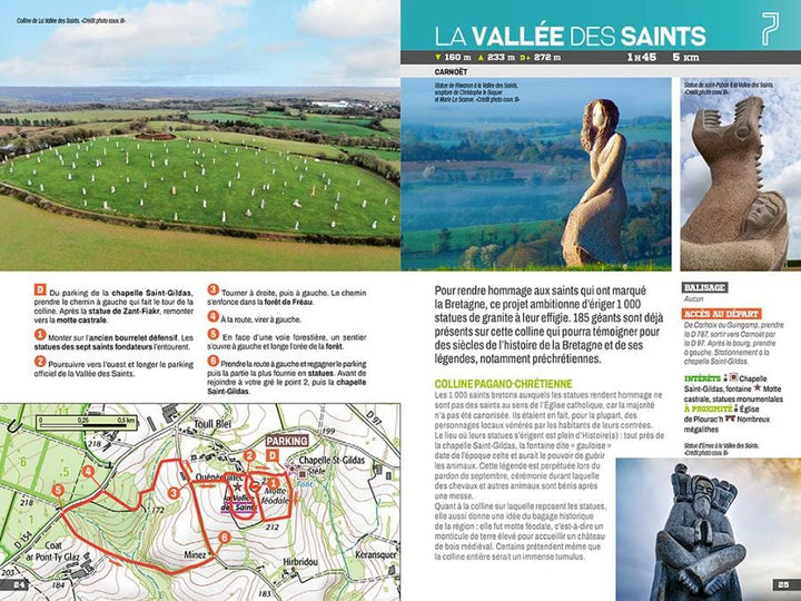 Guide de balades - Bretagne mystérieuse | Chamina guide de randonnée Chamina 