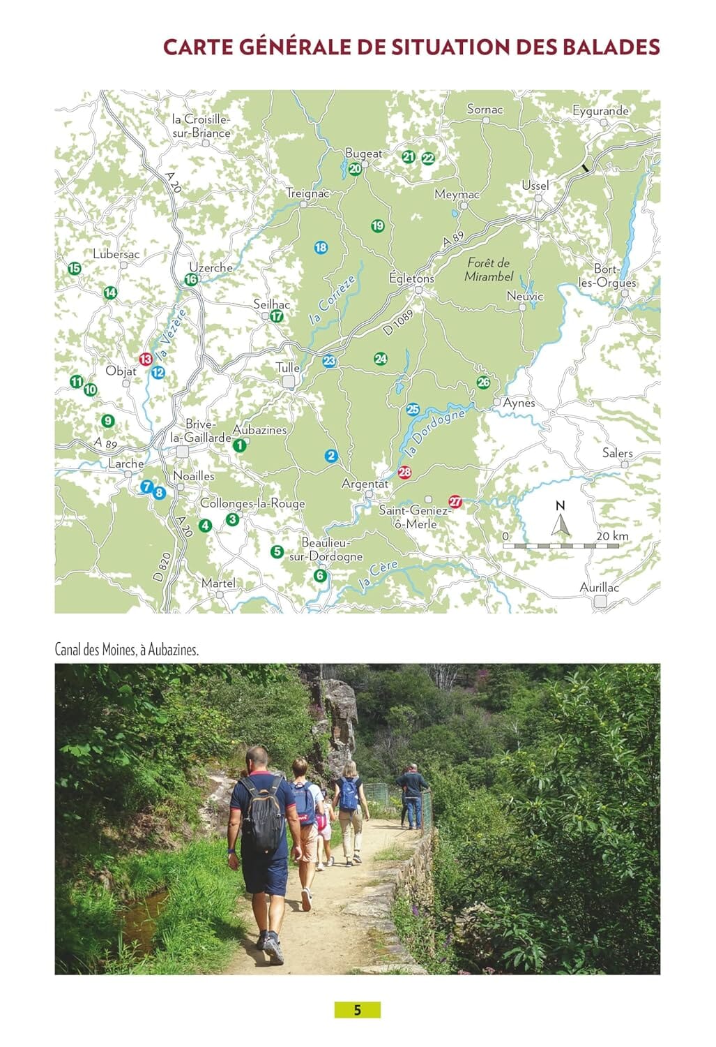 Guide de balades - Corrèze | Glénat - P'tit Crapahut guide de randonnée Glénat 