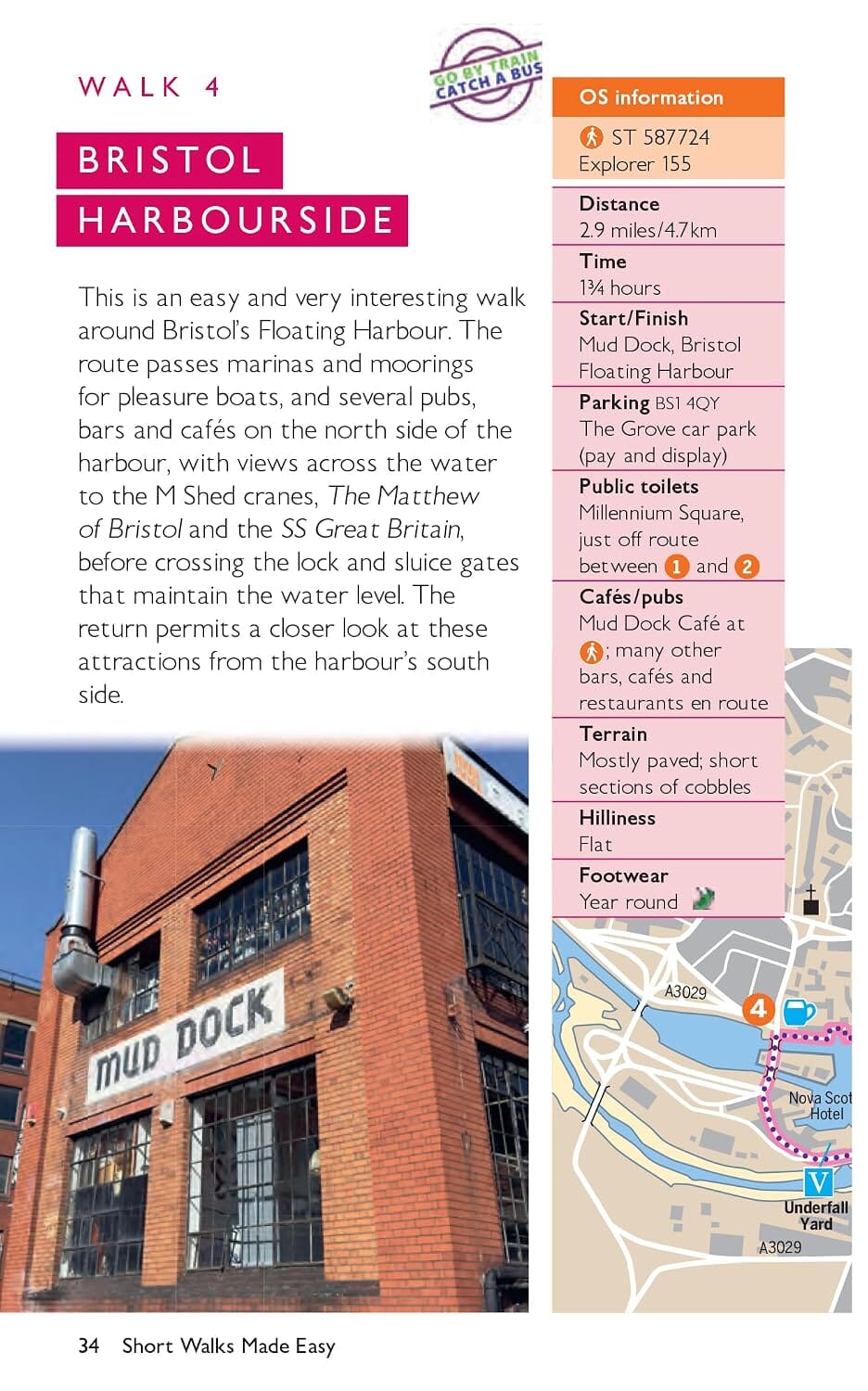 Guide de balades (en anglais) - Bristol & Bath | Ordnance Survey - Short Walks guide de randonnée Ordnance Survey
