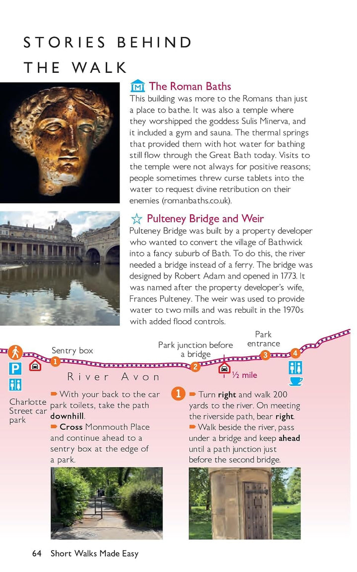 Guide de balades (en anglais) - Bristol & Bath | Ordnance Survey - Short Walks guide de randonnée Ordnance Survey