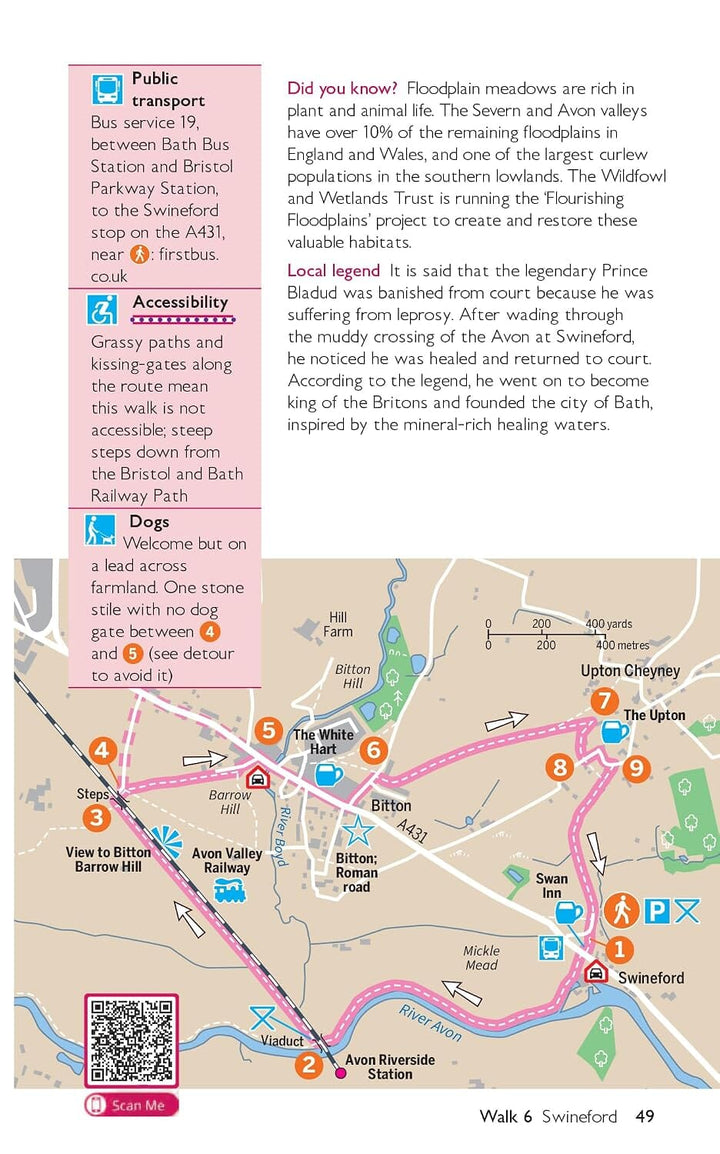 Guide de balades (en anglais) - Bristol & Bath | Ordnance Survey - Short Walks guide de randonnée Ordnance Survey