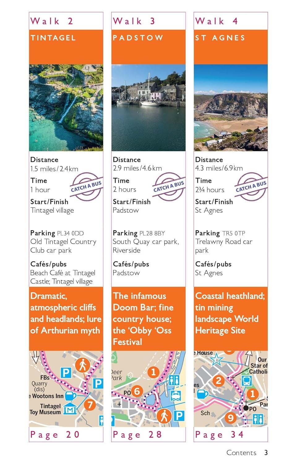 Guide de balades (en anglais) - Cornish Coast (Cornouailles) | Ordnance Survey - Short Walks guide de randonnée Ordnance Survey 