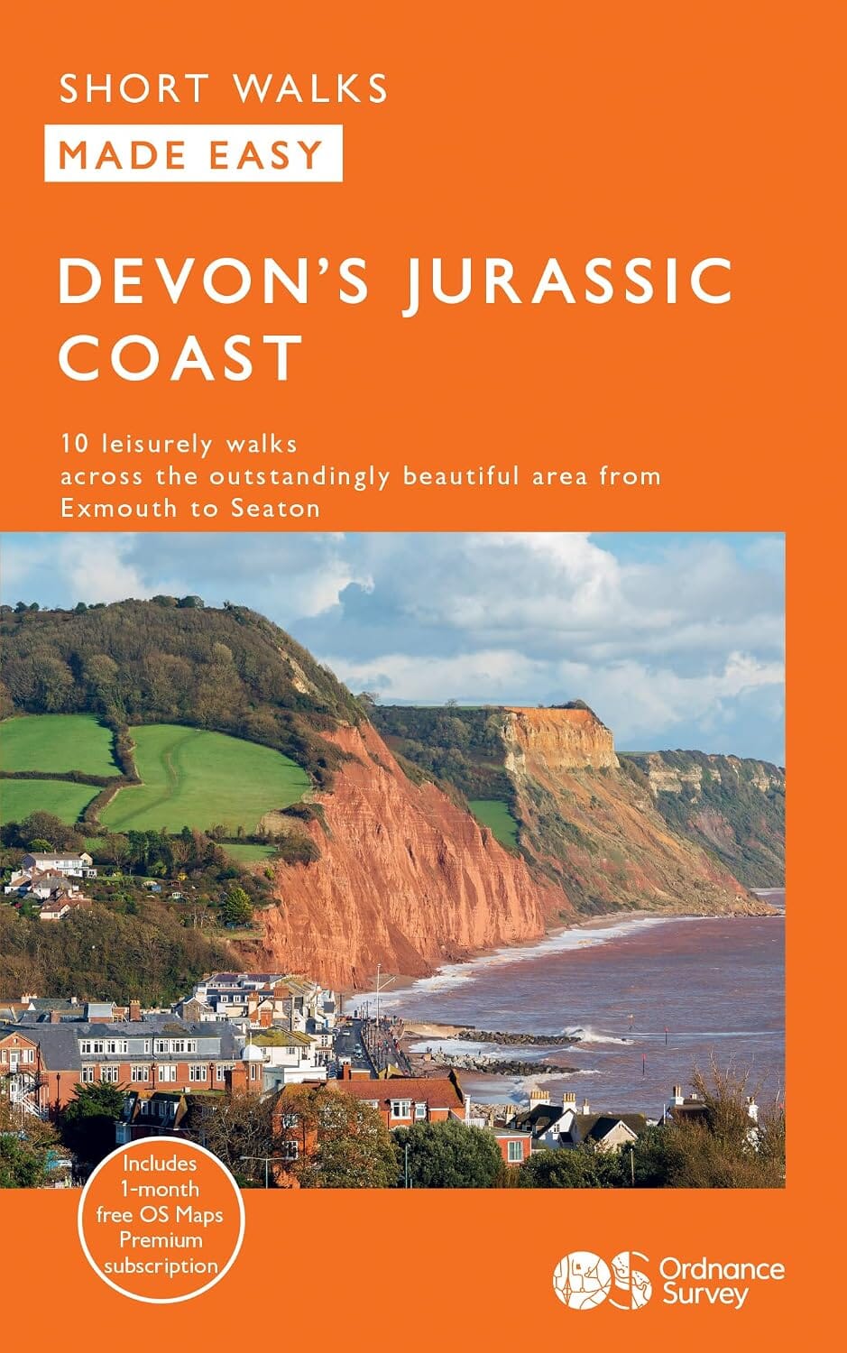 Guide de balades (en anglais) - Devon's Jurassic Coast | Ordnance Survey - Short Walks guide de randonnée Ordnance Survey