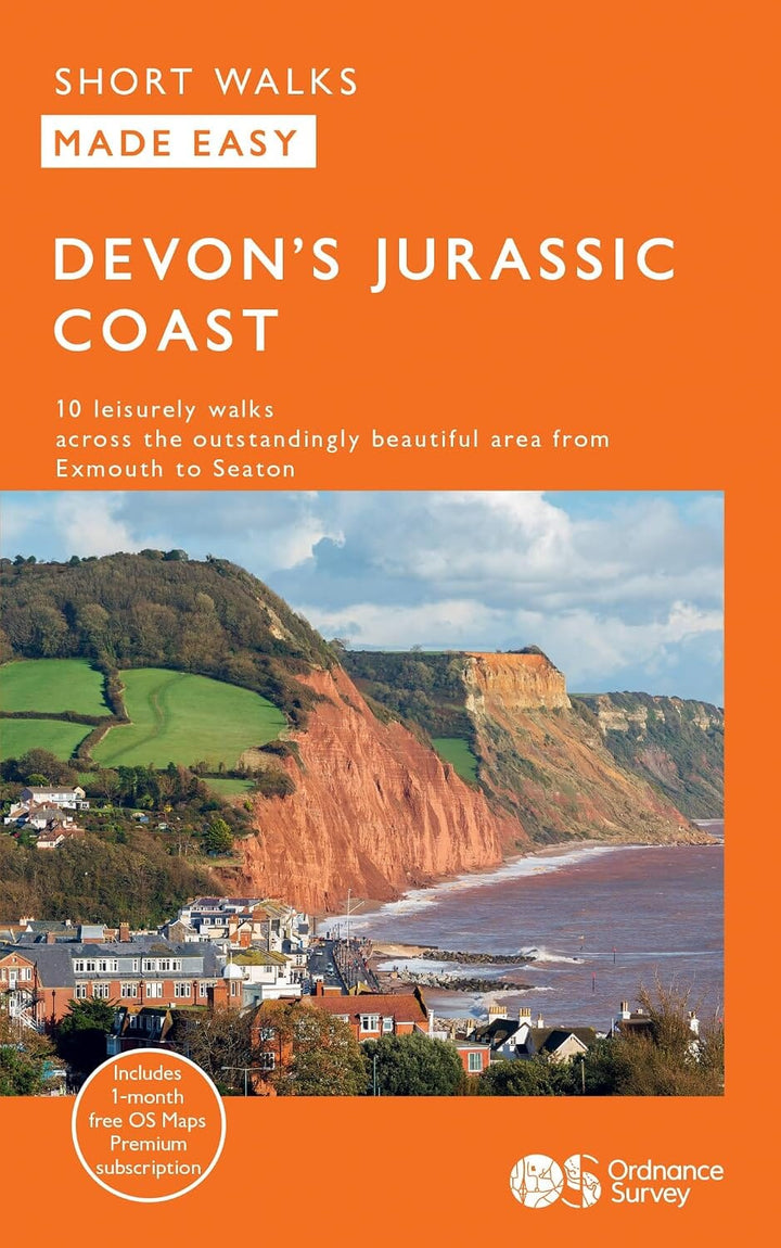 Guide de balades (en anglais) - Devon's Jurassic Coast | Ordnance Survey - Short Walks guide de randonnée Ordnance Survey
