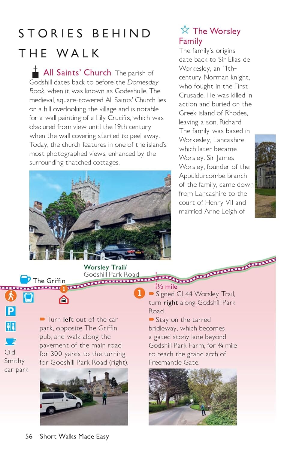 Guide de balades (en anglais) - Isle of Wight | Ordnance Survey - Short Walks guide de randonnée Ordnance Survey 