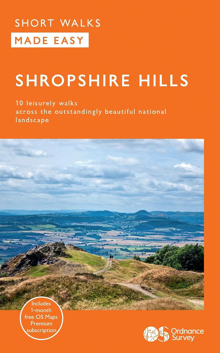 Guide de balades (en anglais) - Shropshire Hills | Ordnance Survey - Short Walks guide de randonnée Ordnance Survey