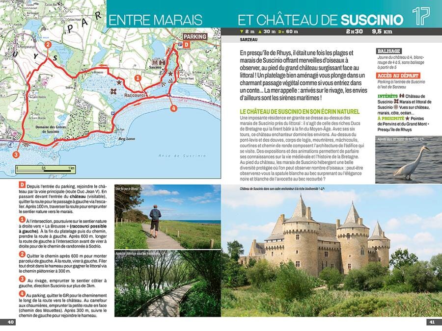 Guide de balades - Golfe du Morbihan, Belle-Île-en-Mer à pied | Chamina guide de randonnée Chamina 