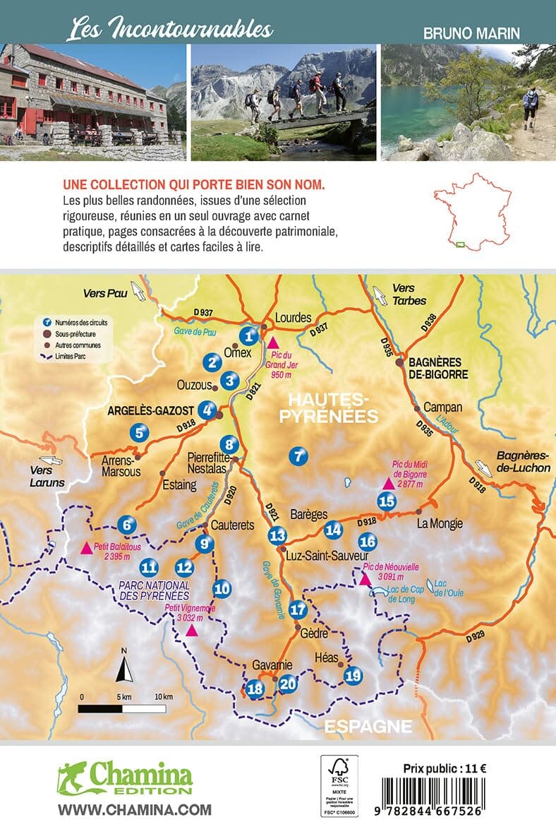 Guide de balades - Hautes-Pyrénées, vallées des gaves | Chamina guide de randonnée Chamina 