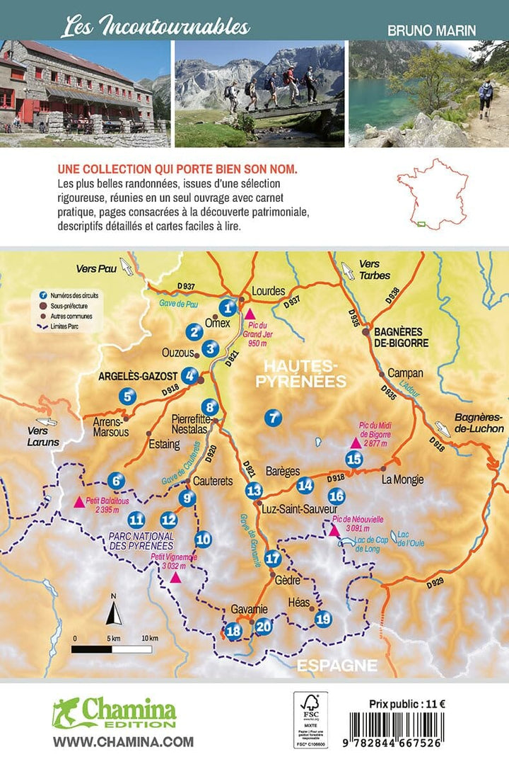 Guide de balades - Hautes-Pyrénées, vallées des gaves | Chamina guide de randonnée Chamina 