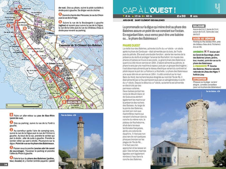 Guide de balades - Ile de Ré | Chamina guide petit format Chamina 