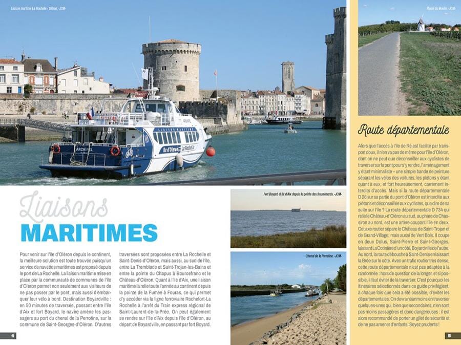 Guide de balades - Ile d'Oléron, Ile d'Aix | Chamina guide petit format Chamina 