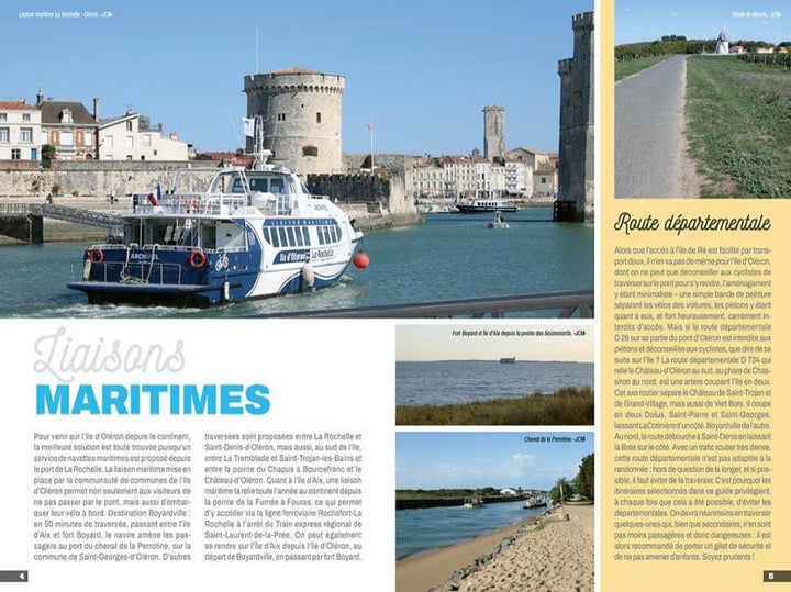 Guide de balades - Ile d'Oléron, Ile d'Aix | Chamina guide petit format Chamina 