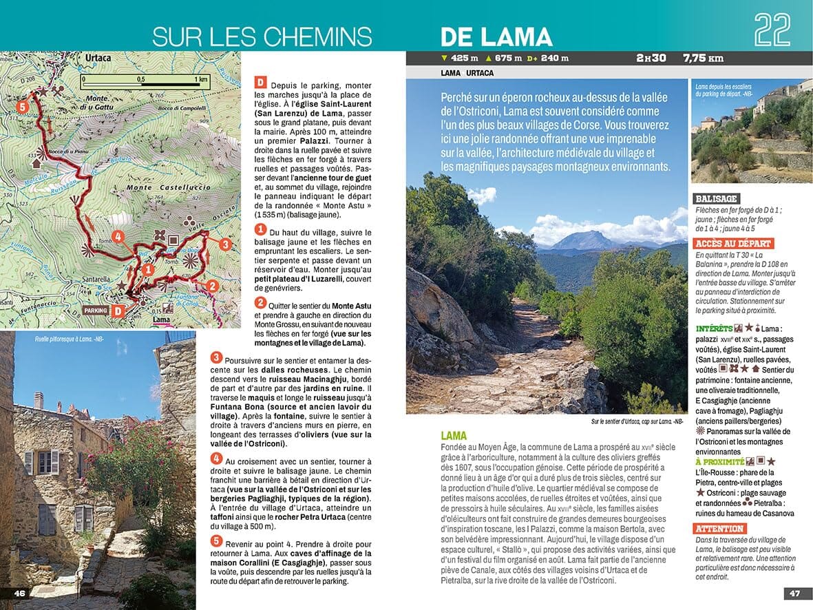 Guide de balades - La Balagne, Haute-Corse | Chamina guide de randonnée Chamina 