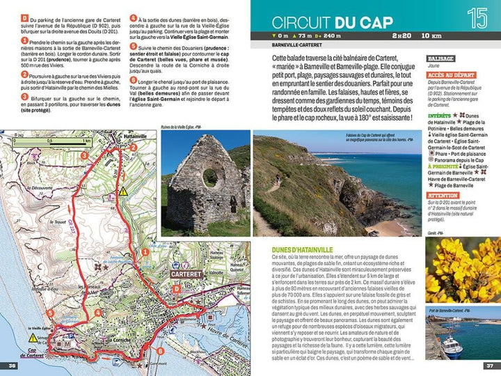 Guide de balades - La Manche en famille, 20 randos avec les enfants | Chamina guide de randonnée Chamina 