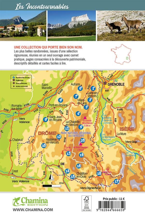 Guide de balades - Le Vercors | Chamina guide de randonnée Chamina 