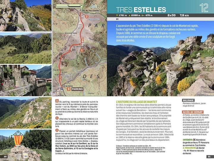 Guide de balades - Pyrénées catalanes, 20 randos | Chamina guide de randonnée Chamina 