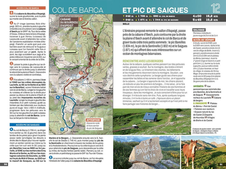Guide de balades - Vallées d'Ossau, d'Aspe et de Barétous (Pyrénées) | Chamina guide de randonnée Chamina 
