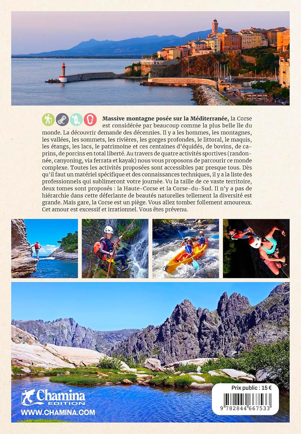 Guide de plein air - Haute-Corse, 25 activités en plein air | Chamina guide de randonnée Chamina 