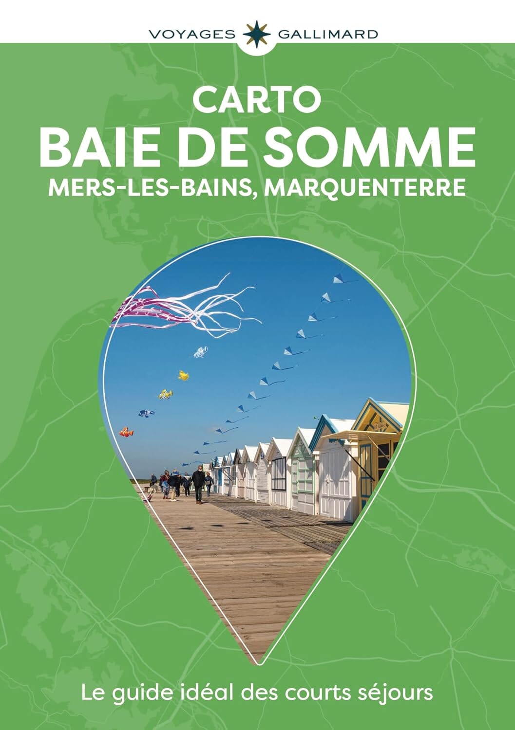 Guide de voyage de poche - Baie de Somme, Mers-les-Bains, Marquenterre | Cartoville guide de voyage Gallimard