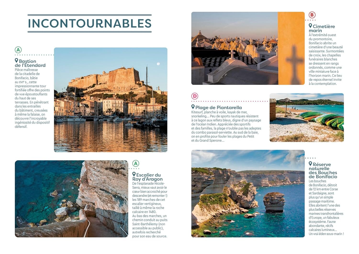 Guide de voyage de poche - Bonifacio | Cartoville guide de voyage Gallimard