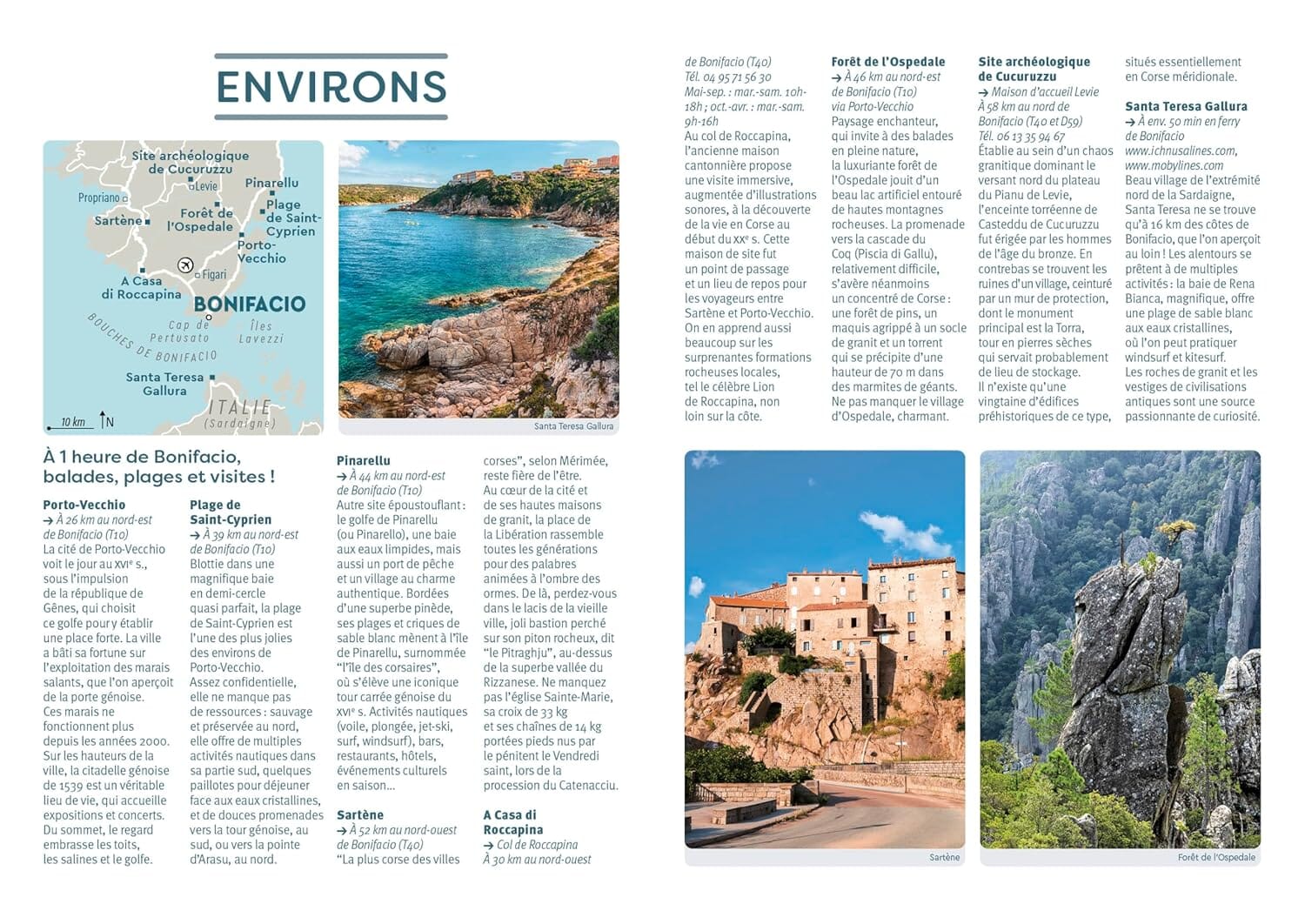 Guide de voyage de poche - Bonifacio | Cartoville guide de voyage Gallimard