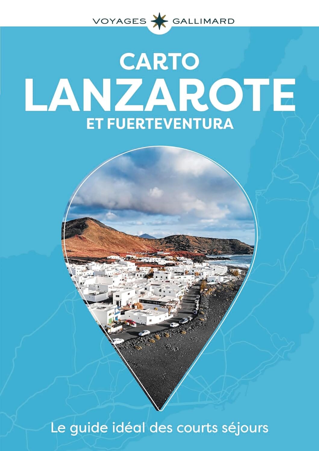 Guide de voyage de poche - Lanzarote et Fuerteventura | Cartoville guide de voyage Gallimard