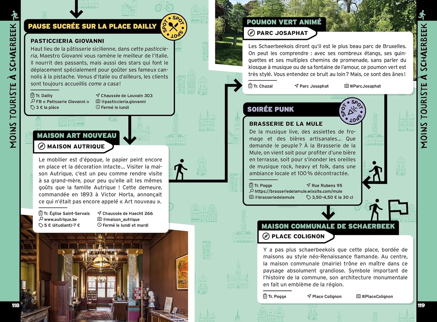 Guide de poche - On se casse ! Les meilleurs spots à Bruxelles | Hachette guide de voyage Hachette 