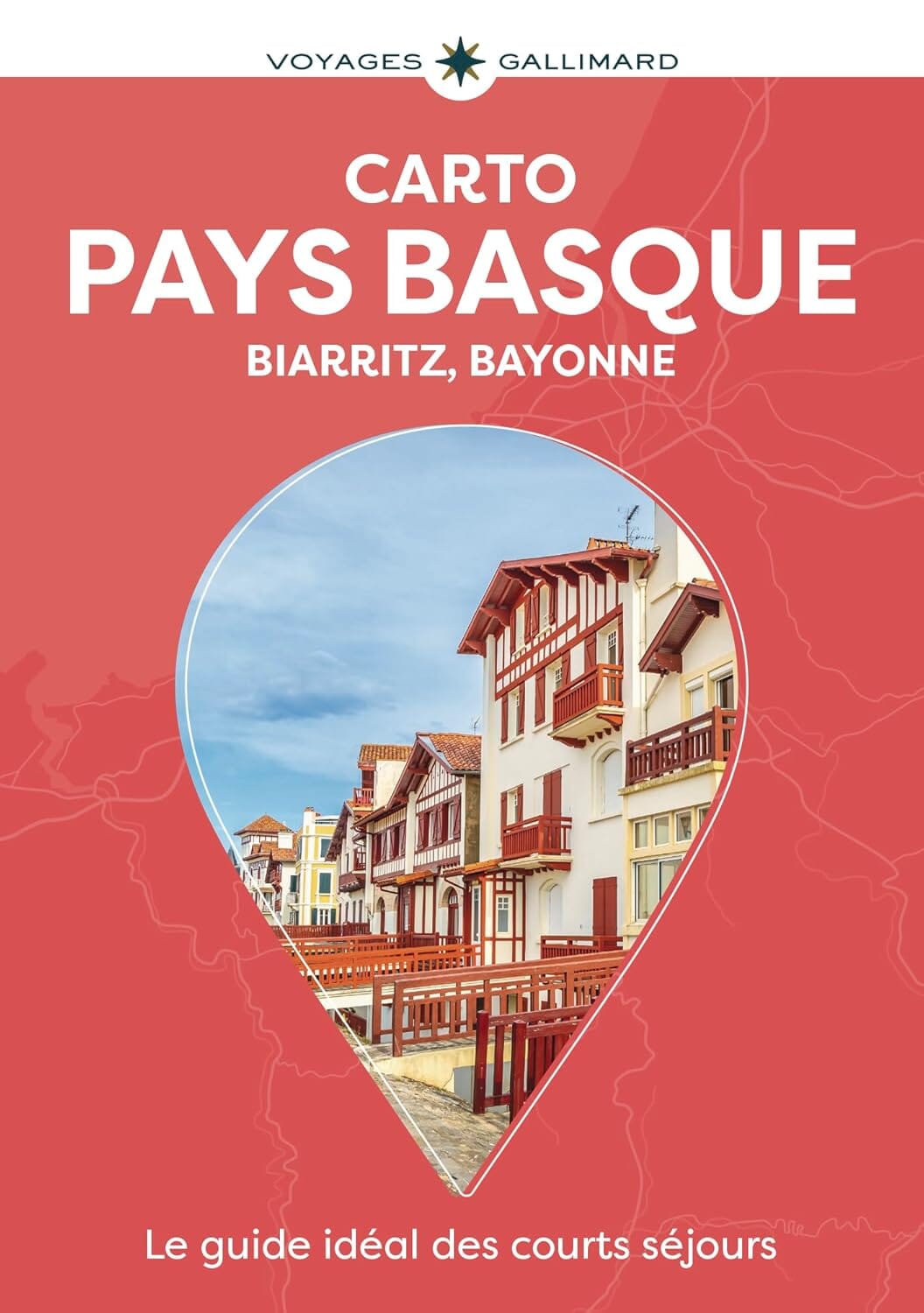 Guide de voyage de poche - Pays basque, Biarritz, Bayonne | Cartoville guide de voyage Gallimard