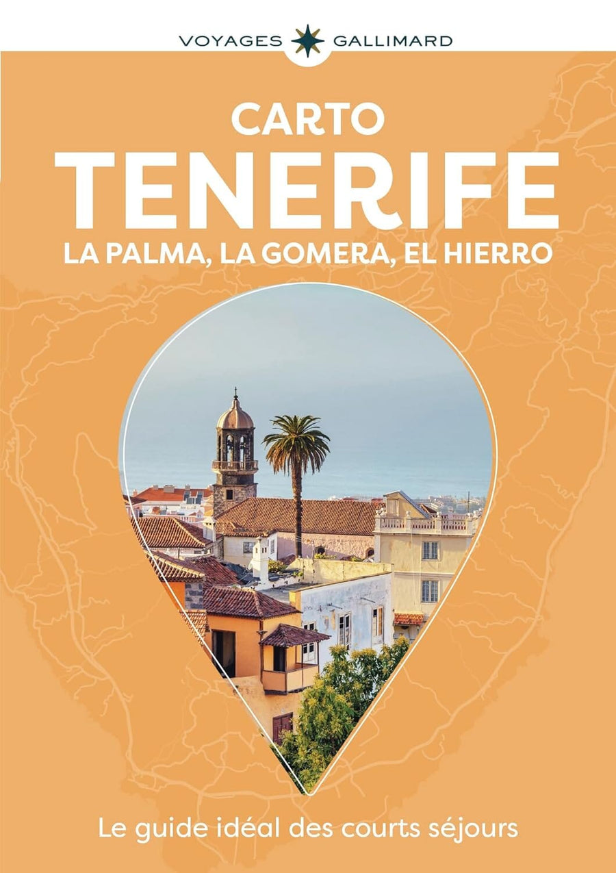 Guide de poche - Tenerife, La Palma, La Gomera, El Hierro | Cartoville guide de voyage Gallimard 