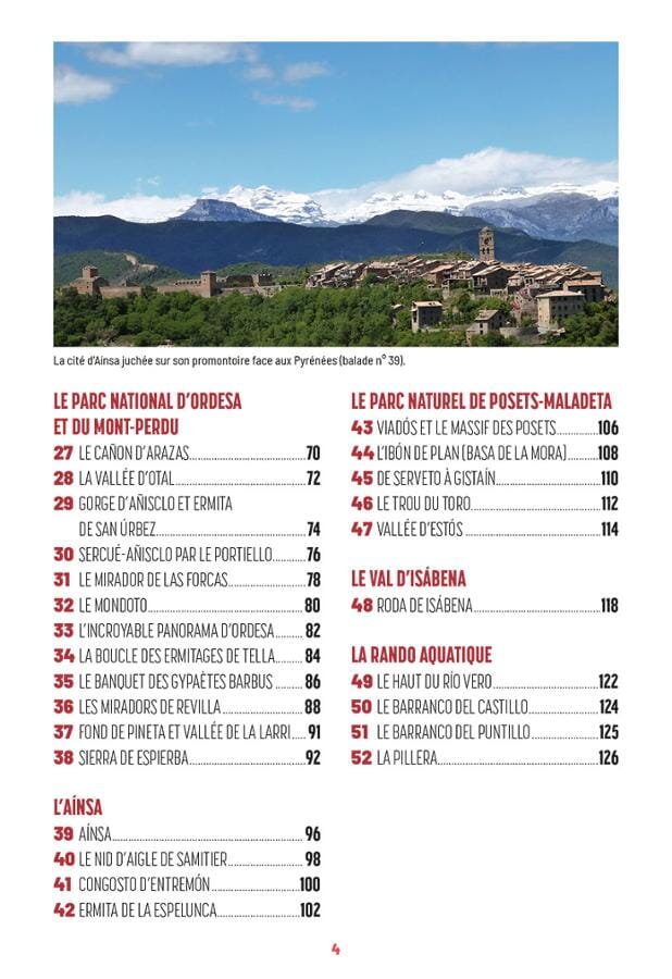 Guide de promenades - Pyrénées Aragonaises | Rando Editions - Les Sentiers d'Emilie guide de randonnée Rando Editions 